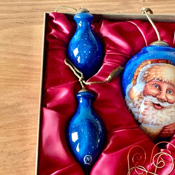 Ne'Qwa Art Crimson Cardinal Ornament Gift Set 5 Glass Ornaments Dona Gelsinger - Picture 6 of 13